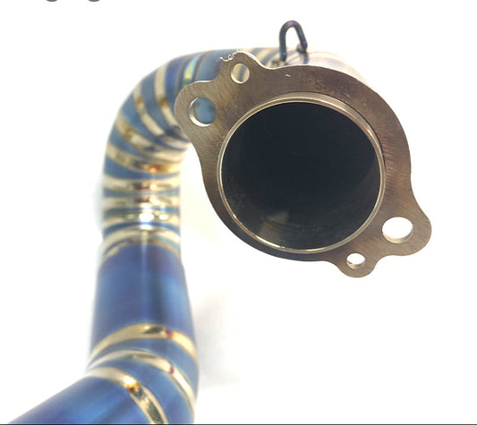 Avgasrör titan blåbränd KTM 2017-2019