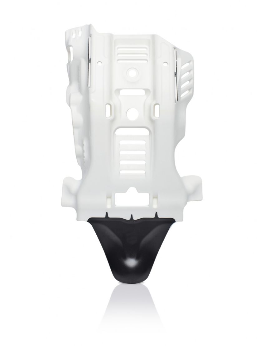 ACERBIS SKID PLATE HUSQVARNA TE 250/300 20/23 + GASGAS EC 250/300 21/23 - BLACK/WHITE