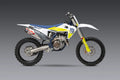 KTM/HUSQ 250/350 19-22 / GAS GAS MC 250F RS-12 Stainless Full Exhaust, w/ Aluminum Muffler