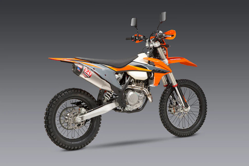 KTM 500 EXC-F 20-23 / Husqvarna FE 501S 20-23 RS-12 Stainless Full Exhaust, w/ Aluminum Muffler