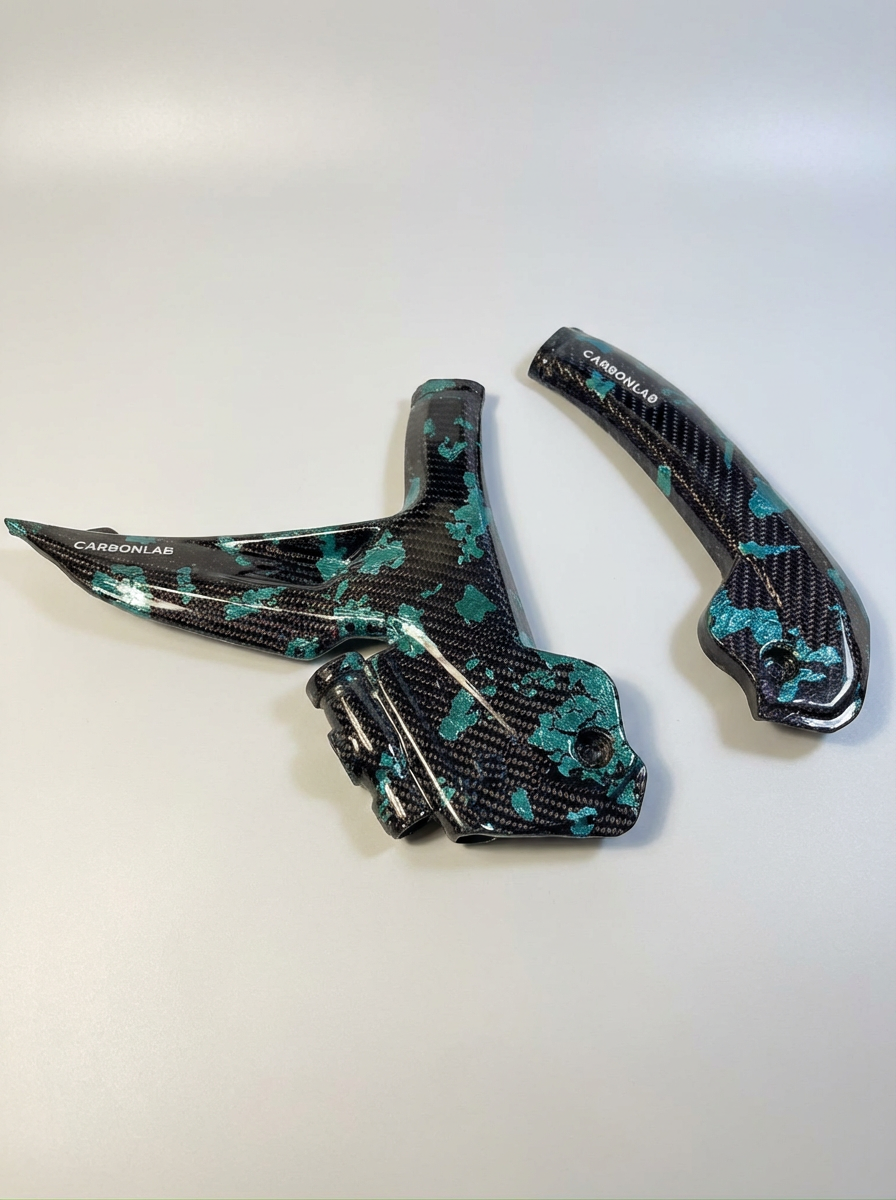 CARBON FRAME GUARDS  KTM EXC / EXC-F / SX / XC / SIX DAYS (2023–2026)