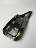 Carbon rear shock guard Ktm 2008-12