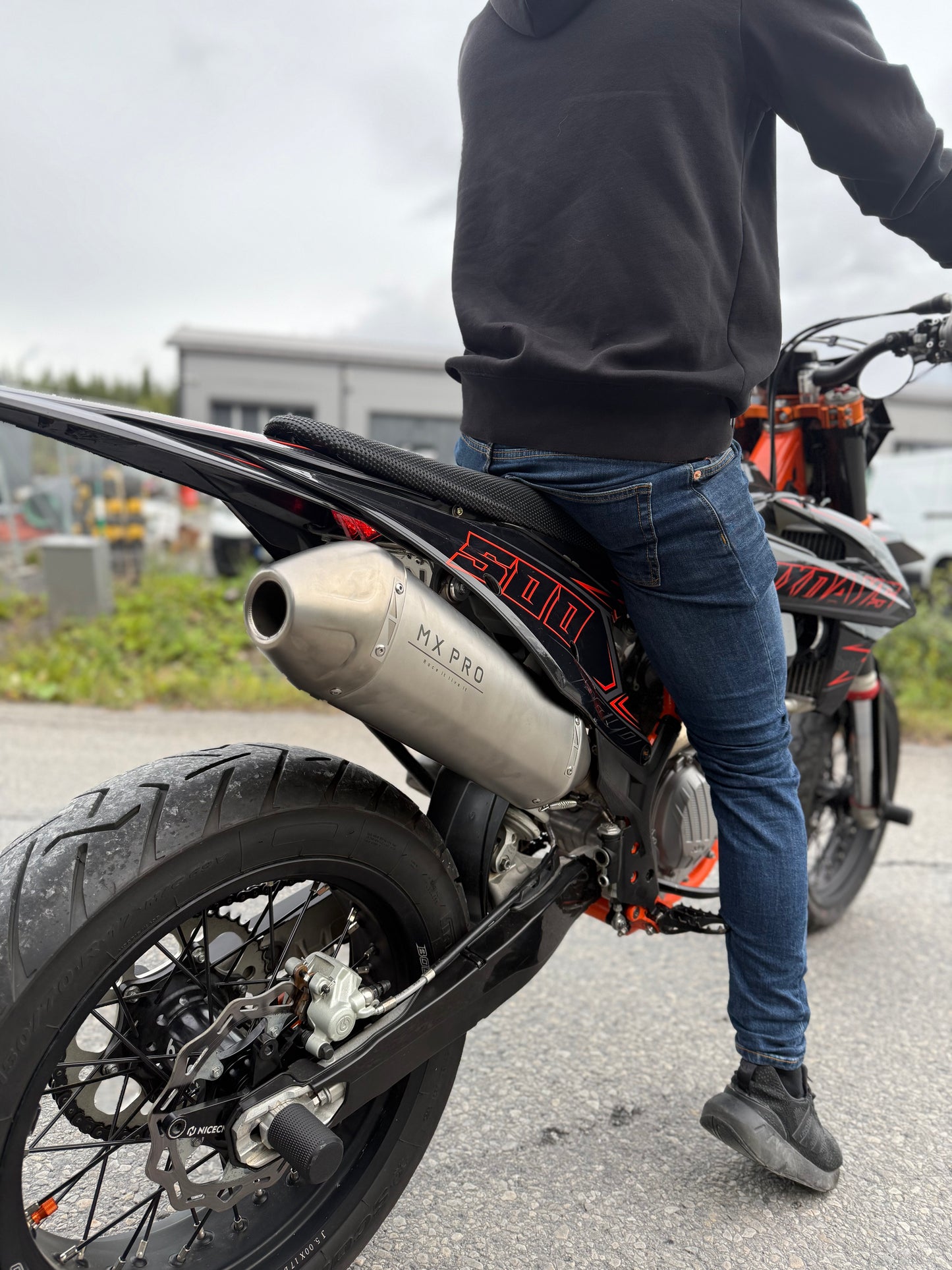 MXPRO ljuddämpare KTM/ Husqvarna 4t