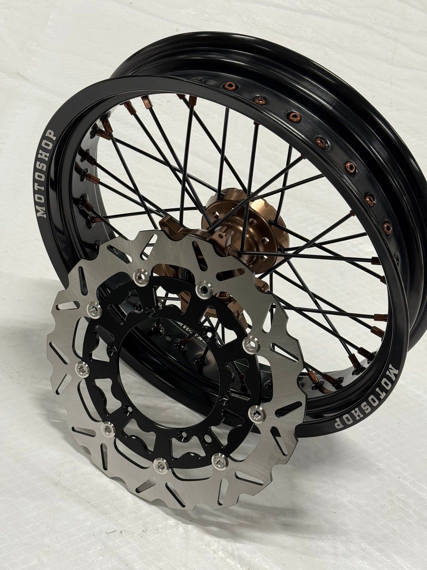 Supermoto 320mm frambroms skiva