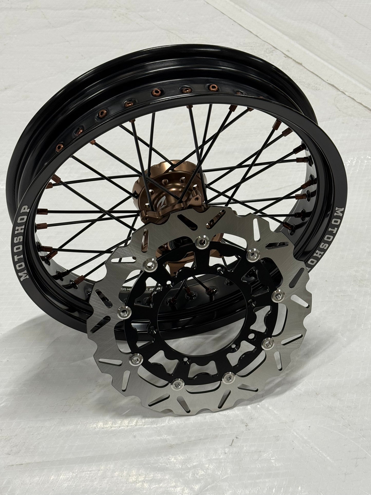 Supermoto 320mm frambroms skiva