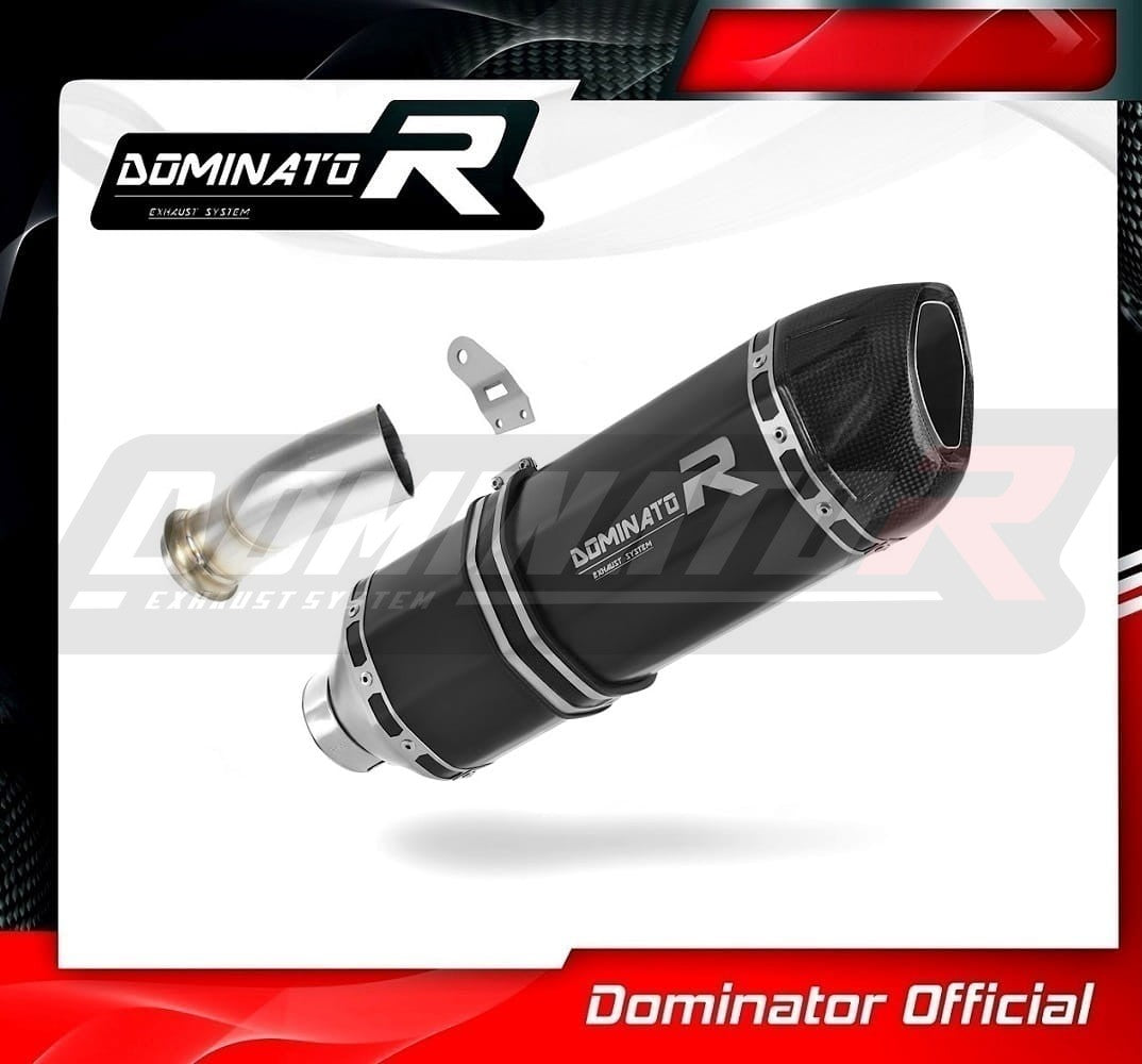 KTM 690 ENDURO R 2021 - 2023 Exhaust Silencer Muffler HP1 BLACK + dB killer medium