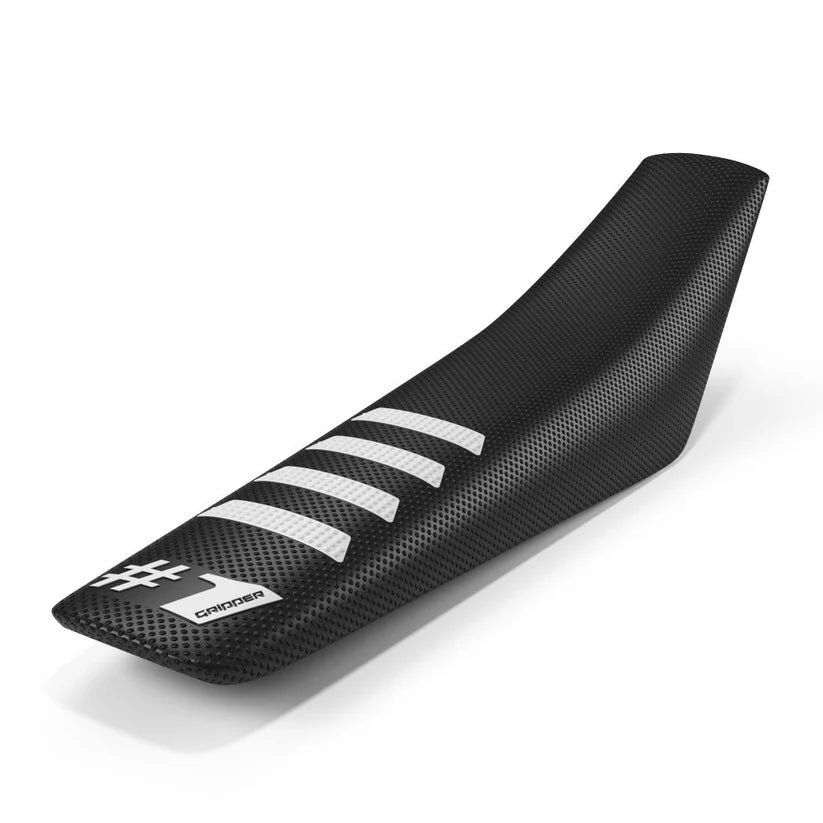 Onegripper Universal Seat Cover - Ribbed Black and White