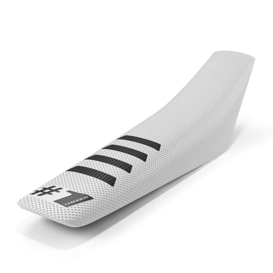 Onegripper Universal Seat Cover - Ribbed Black and White