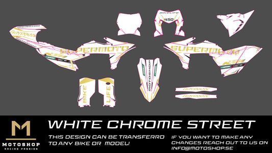 MSG V1 - WHITE ON CHROME