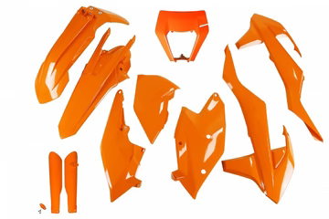 FULL PLASTIC KIT FOR KTM EXC 2017-2019