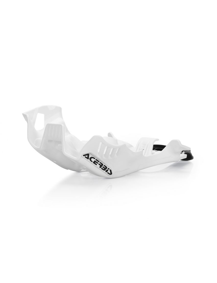ACERBIS SKID PLATE HUSQVARNA TE 250/300 20/23 + GASGAS EC 250/300 21/23 - BLACK/WHITE